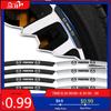 2025 Hot 4Pcs Car Wheel Badge Sticker Emblem Decoration Wheels For Mazda 2 3 5 M5 Ms CX-4 CX-5 CX6 M3 M6 MX3 MX5 RX7 X3 MX5 Acce