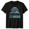 I Like Tea And Hiking T-Shirt Mountain Climbing Hiking Birthday Gift For Him