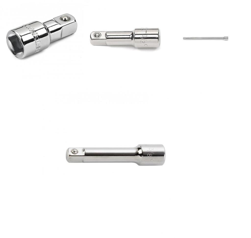 Craftsman's Lifetime Guarantee 1/4" 3/8" 1/2" Drive Extension Bar Socket Adapter