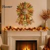 Herbst Ernte Weihnachten Halloween Ostern Basteln 12 Monate DIY Türhänger Nähset, Stoff Patchwork Muster und DIY-Set für Anfänger Saisonal