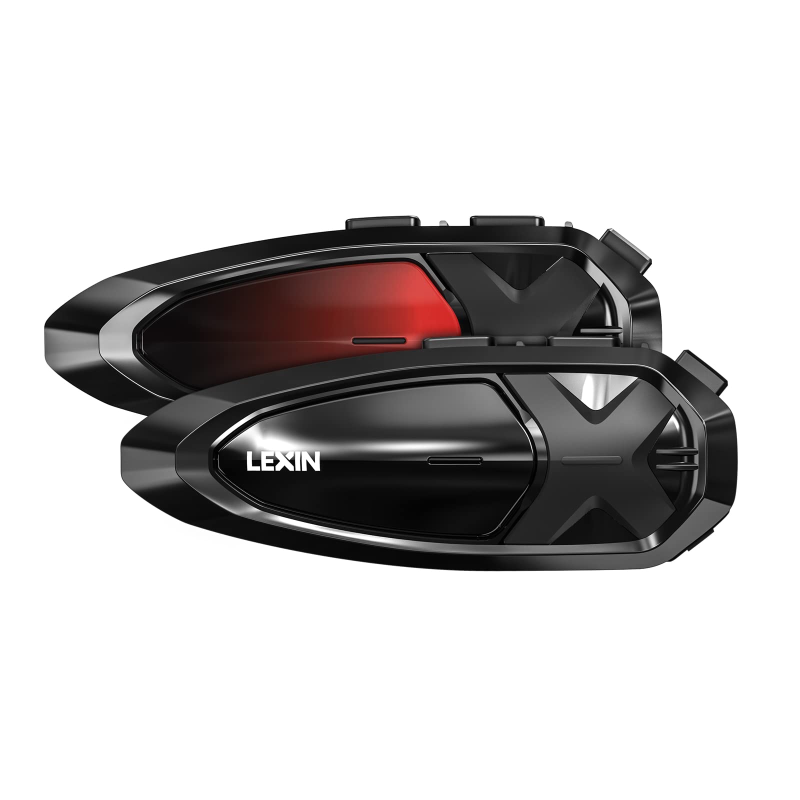 

LEXIN Motorcycle GTX Simultaneous Up to 2000m 5 Intercom with Listening Waterproof Bluetooth Motorcycle Noise 18 Hours Talk Siri Voice Smartphone