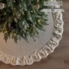 Plaid Christmas Tree Skirt: Festive Home Decoration & Ornaments