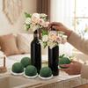 4 Pezzi Adesivi in Spugna Floreale a Doppio Uso Bagnato/Asciutto Porta Spugna Floreale Rotondo Decorazione Matrimonio