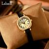 Ladies Watch With Diamonds Retro Square Fashion Quartz Watch Student Niche Temperament Women'S Watch
