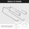 Modern Minimalists Iron Towel Holders Set of 2 Convenient for Wall Mounted Convenience In Multiple Room Daily Use