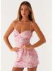 Sequin Embroidery Backless Spaghetti Strap Dress - European & American Style Summer Dress for Women