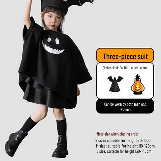 Junran Halloween Kinder Geisterkostüm Umhang und Cape für Jungen und Mädchen