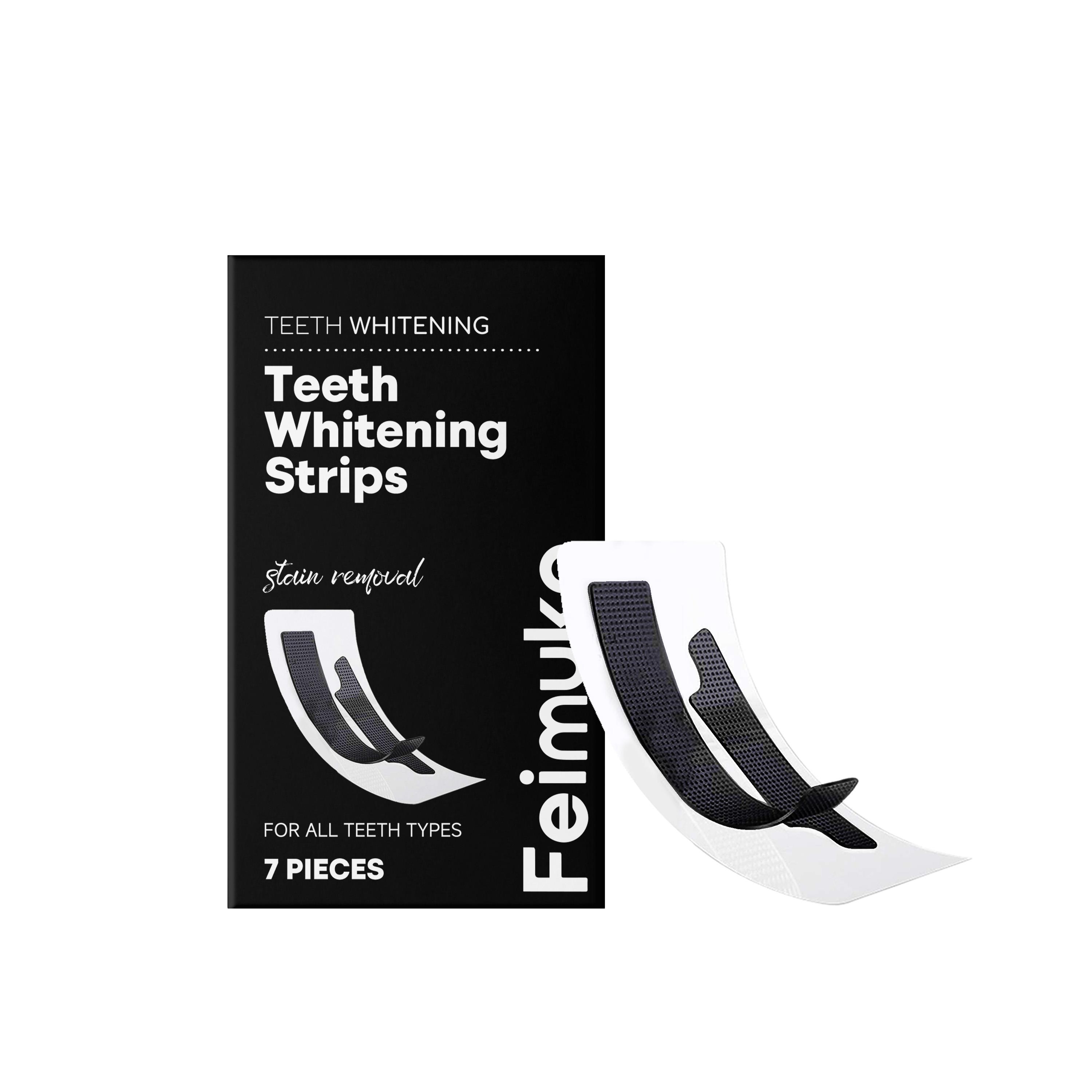 Feimuko Oral Care Tooth Stickers: Gentlely clean teeth, care for the tooth surface, naturally fit, shiny, fresh and clean 7pieces