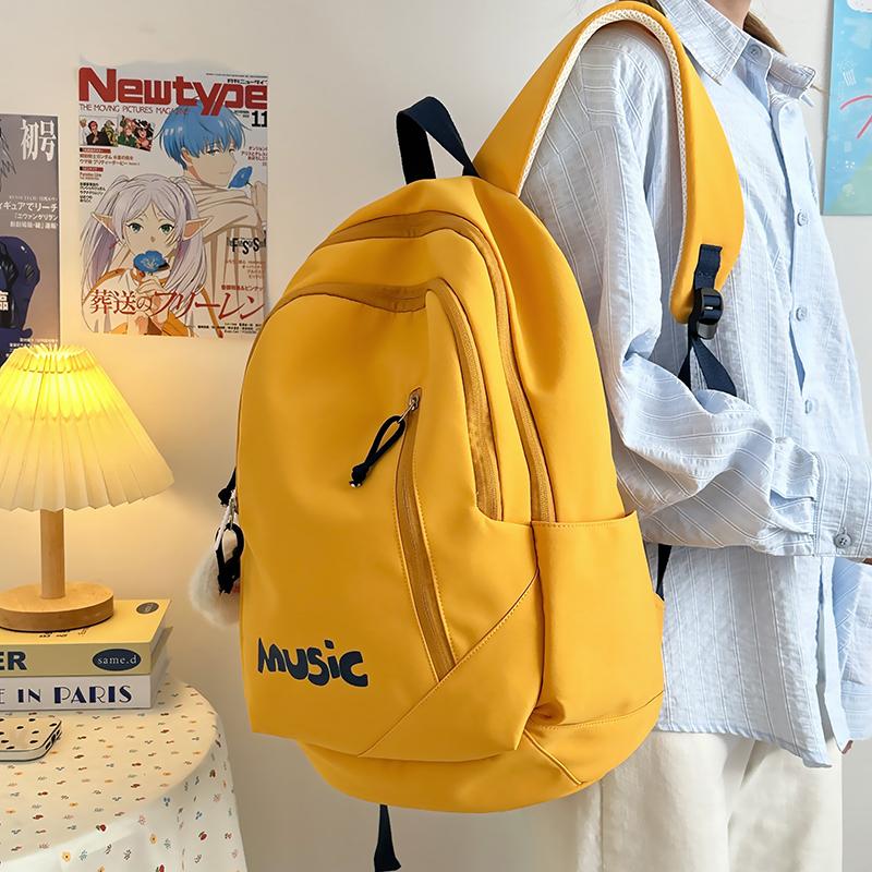 Women's Backpack Lightweight Junior High School Student Schoolbag