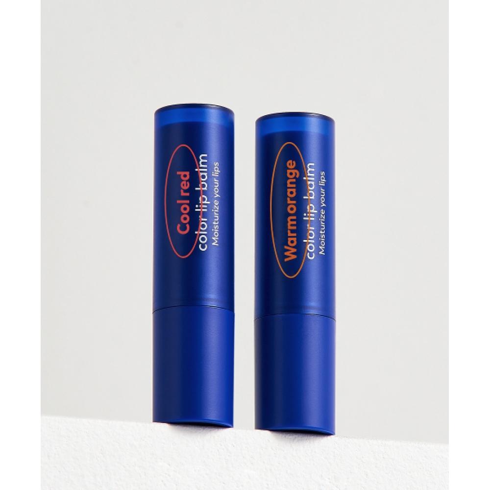 

DaShu Men S Color Change Lip Balm 2Color Warm Tone Cool Tone Warm orange 3.9 g