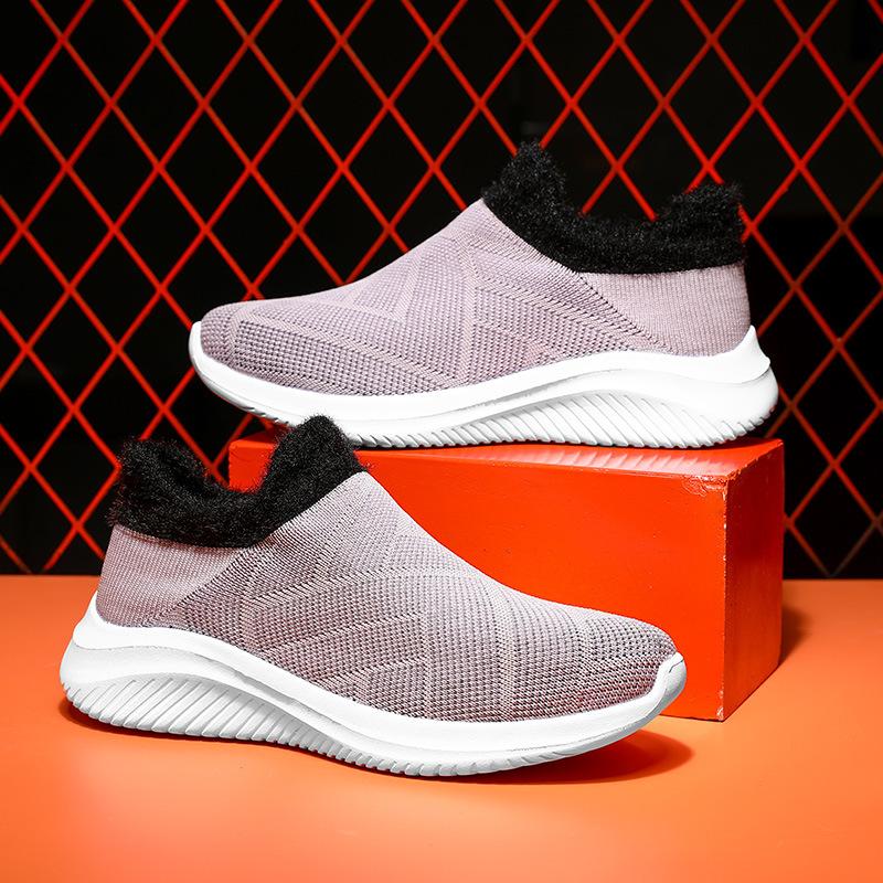 

Supply Fashion Couple Winter Lightweight Fleece Warm Cotton Shoes Casual Women s Upper 45