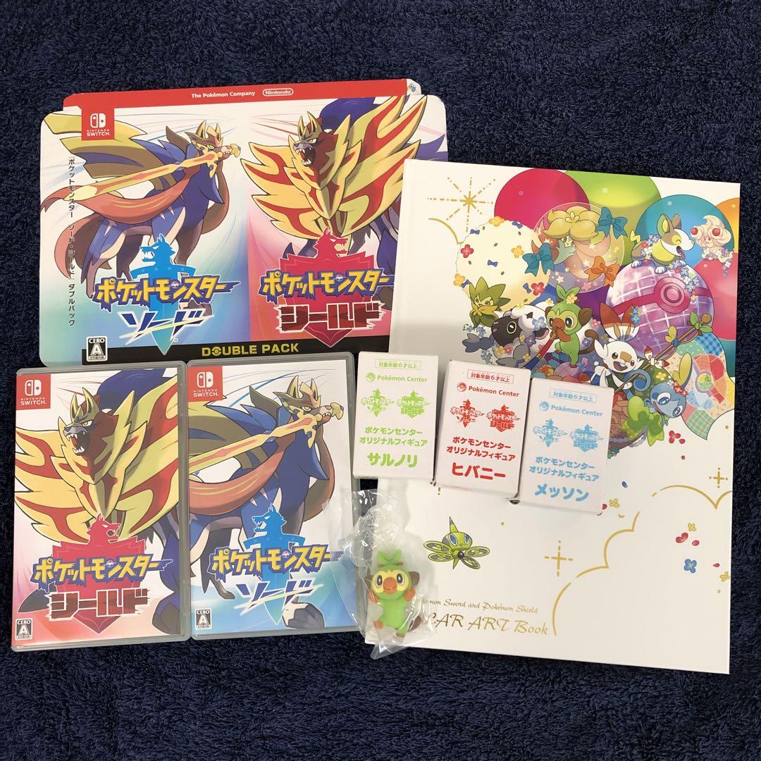 

[USED] Switch Pokemon Sword and Shield Double Pack + Bonus