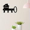 1 PC Adorable Metal Decorative Key Hook - Versatile Wall-Mounted Organizer for Doors, Walls, or Garages | Stylish Coat Hook for Modern Wall Décor
