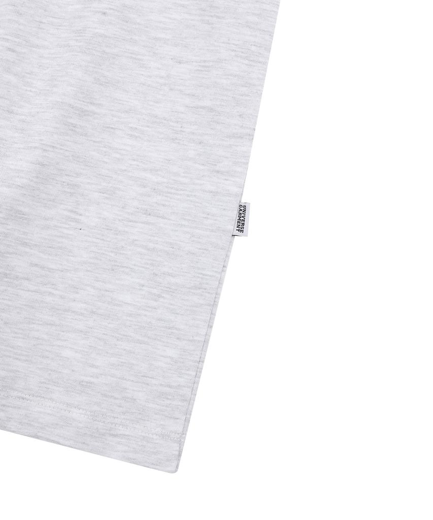 Yunibeoseugameonteu Ug Vintage Athletic T-Shirt_Melange Grey