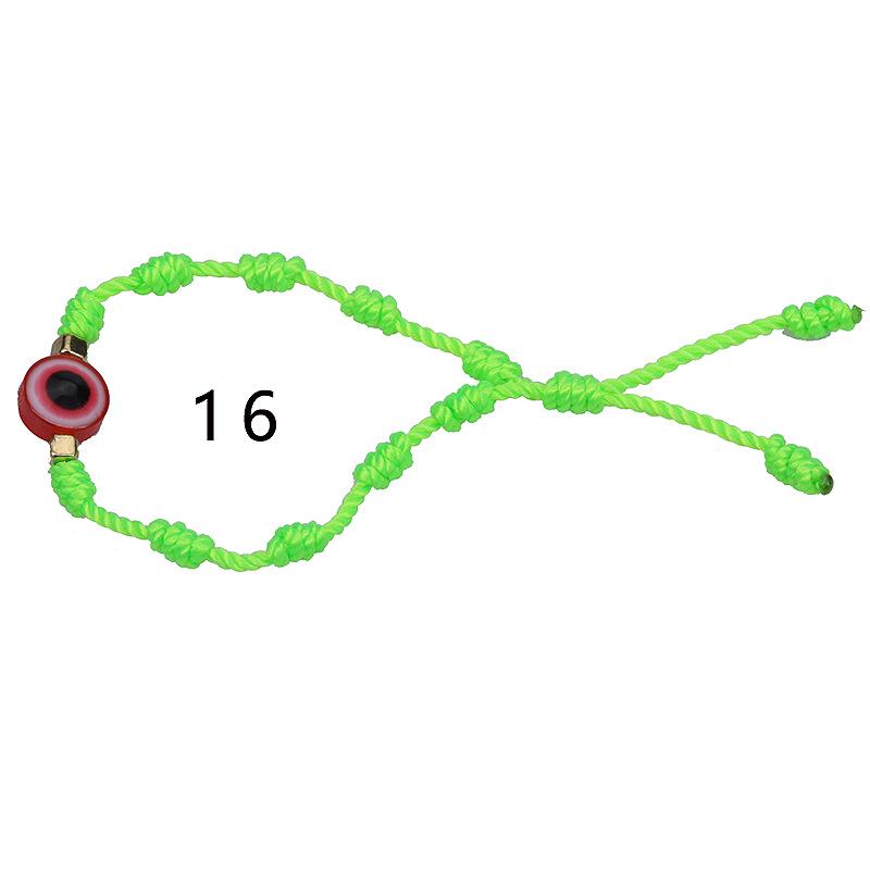 Evil Eye Crystal Beaded Adjustable Bracelet for Boys & Girls