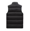 Men's Plus Size Warm Sleeveless Down Vest for Autumn & Winter