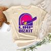 Magliette Limp Bizkit Donna Maglietta Giapponese Ragazza Streetwear Vestiti Anime Magliette Casual Traspirante T-Shirt Hip Hop