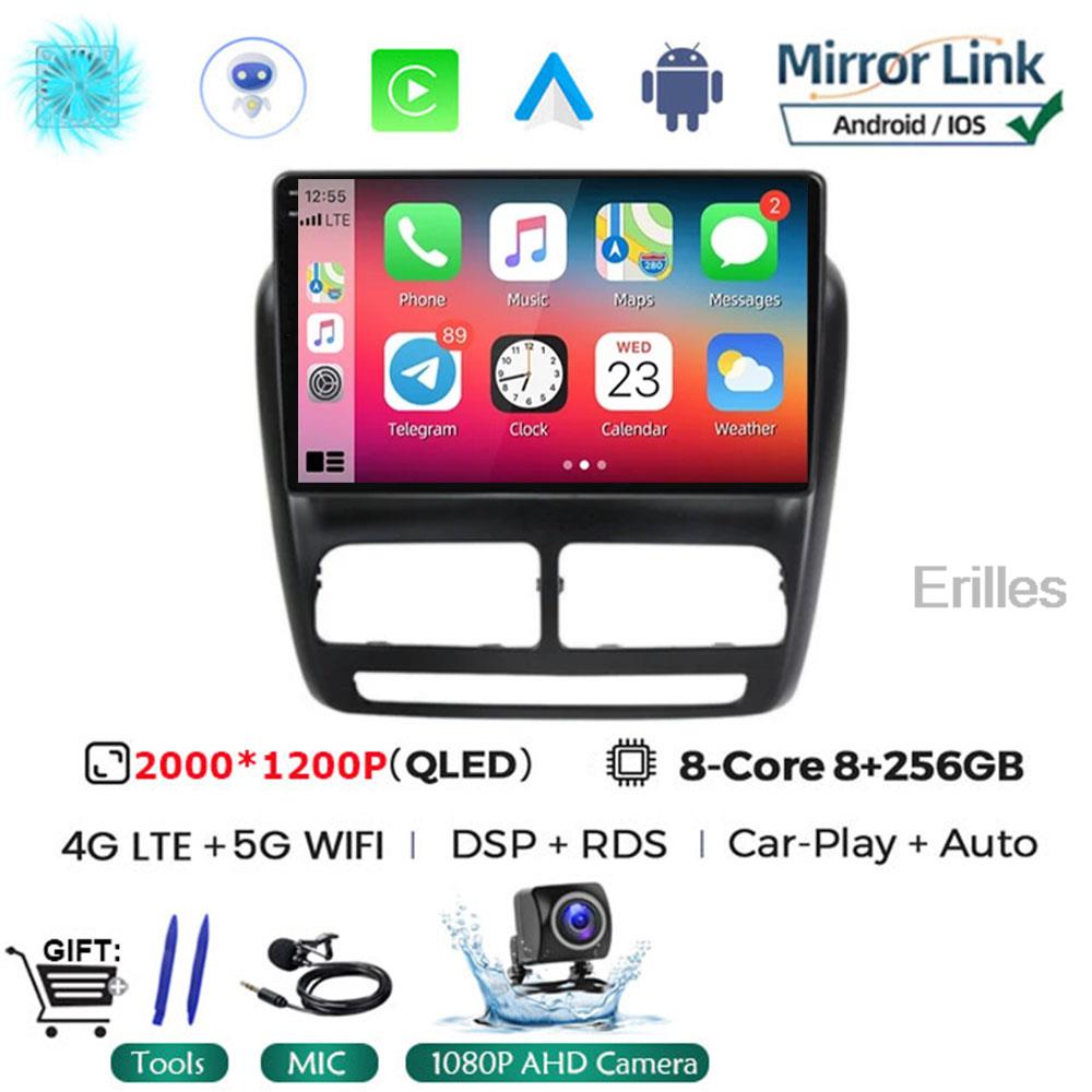 Android 14 Car Radio For FIAT DOBLO / OPEL COMBO TOUR 2010-2015 GPS Navi 1280*720 QLED DSP Carplay Multimedia Player NO DVD