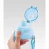 Skater Children's Water Bottle Clear Bottle 480ml Sumikkogurashi Obenkyo Girls Made in Japan PSB5TR