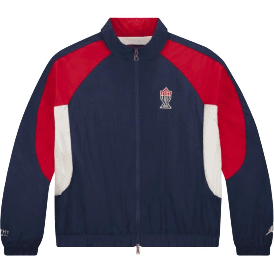 

Jordan X Trophy Room Collaboration Zip Collar Long Sleeve Jacket Men Jacket DR2954-410 S