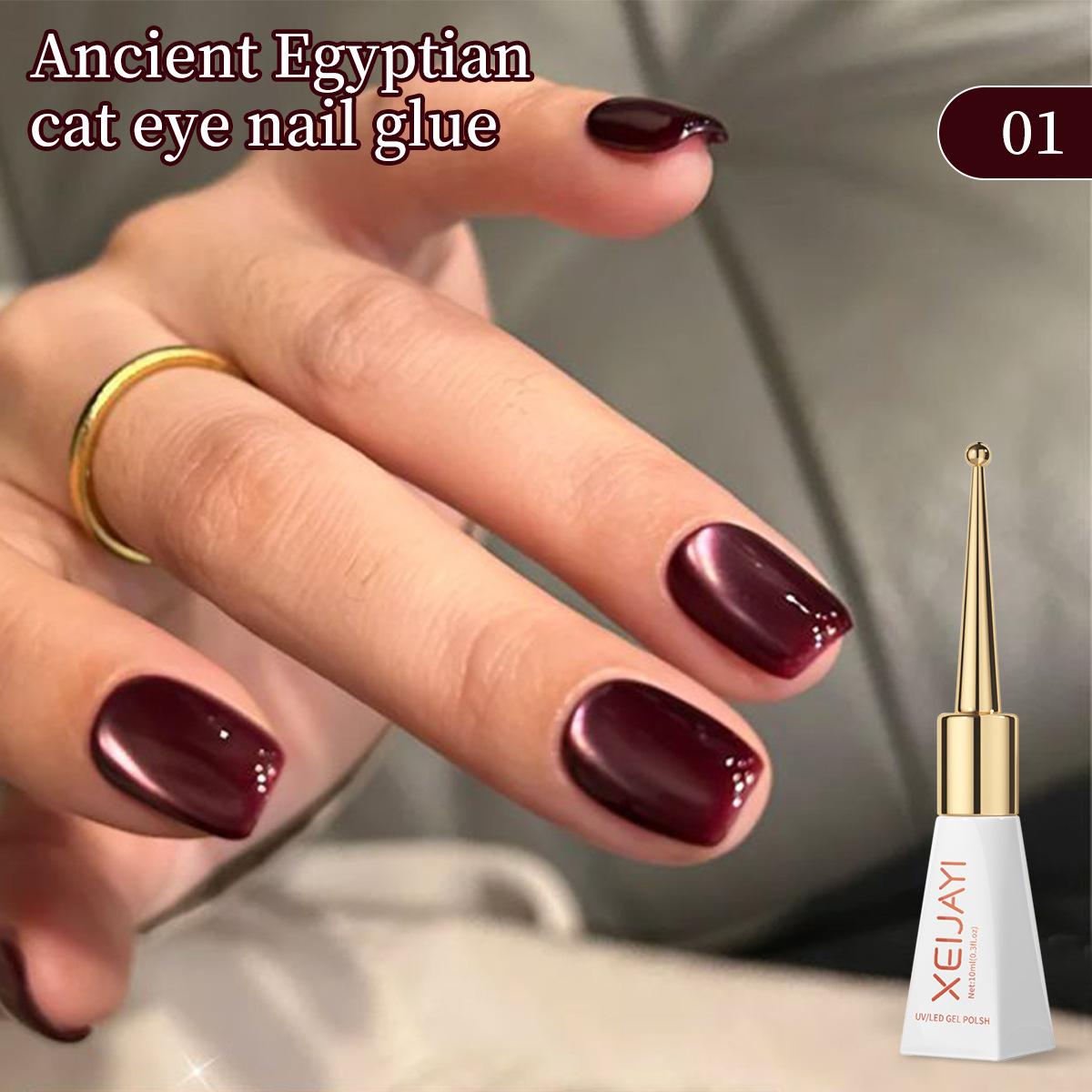 

10 мл 3D-эффект градиентных ногтей магнитный кошачий глаз гель лак для ногтей долговечный салонный качество ретро лазерный нейл-арт УФ/светодиодное отверждение