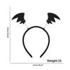 Halloween Themed Hairband Headband with Pumpkin Headpiece for Festival Look