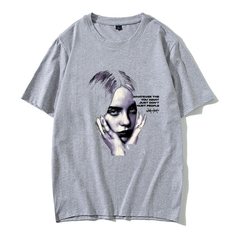 Hit Me Hard and Soft Tour Tshirts Men Fashion Pop Music T Shirts Unisex Casual Cotton Short Sleeve Tshirt Streetwear