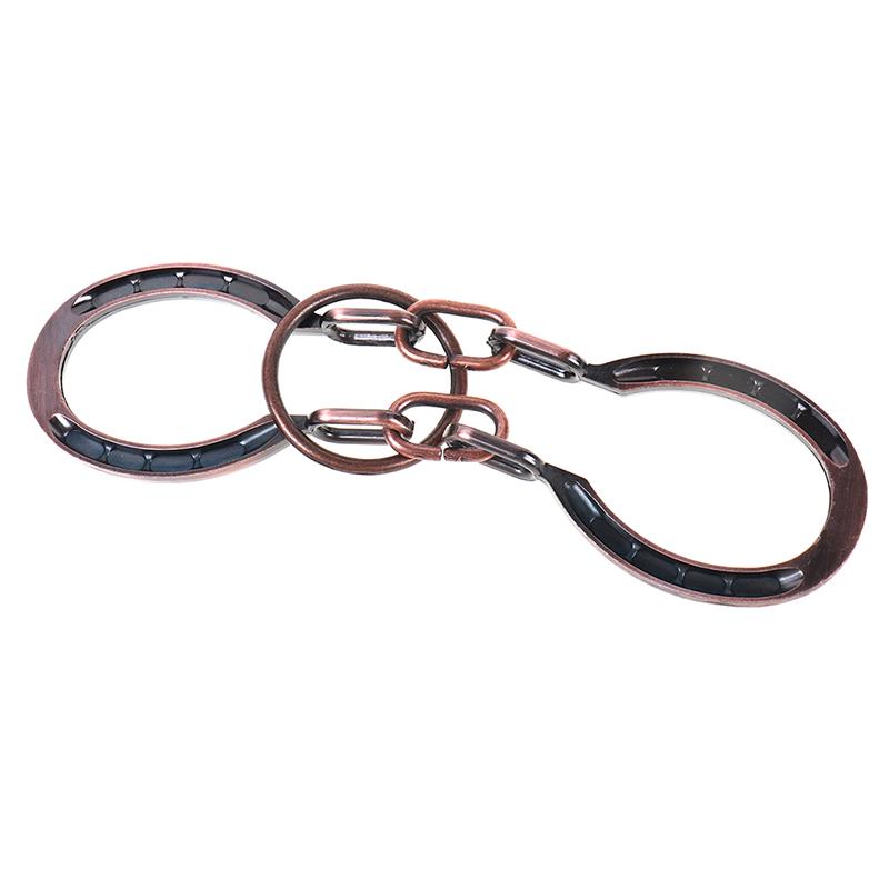 Horseshoe Lock Toys Adult And Teenager Cast Metal Brain Teaser Puzzle Toys