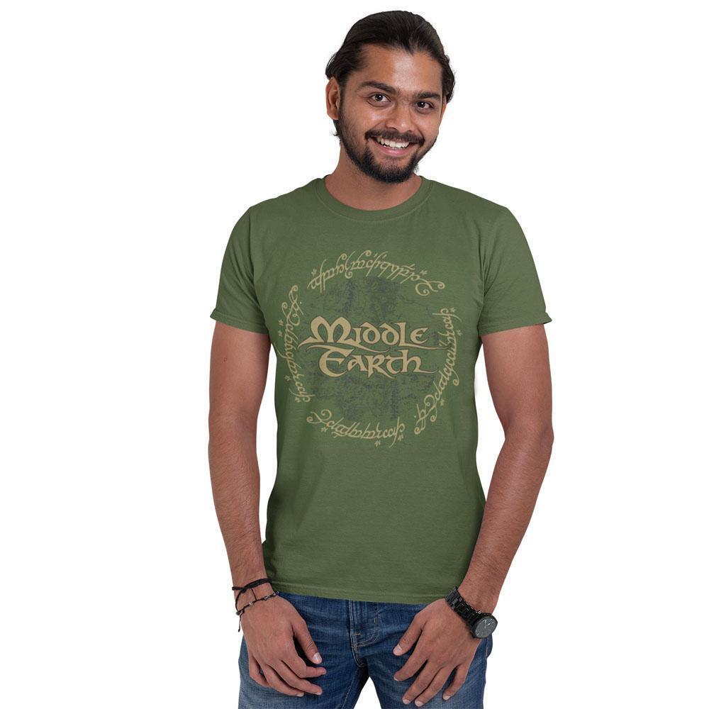 Lord Of The Rings Unisex Adult Middle Earth T-Shirt