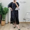 Plara Pleated Grace Jacquard Dress Up To 88