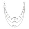 European and American Jewelry Hip Hop Punk Rivet Stage Performance Multi-layer Waist Chain Dress Jeans Accessories
