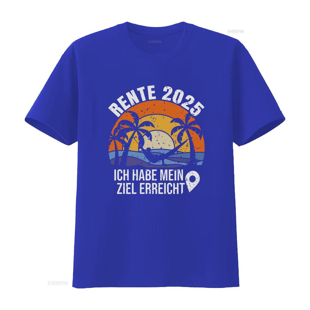 Rentner 2025 T Shirt Rente Abschiedsgeschenk Ruhestand Geschenk Pensionierung Spruch Unisexn Vintage