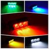 3 LED Amber Red Blue White Car Truck Emergency Strobe Light Engineering Rescue Vehicle Auto Caution Warning Flashing Lights