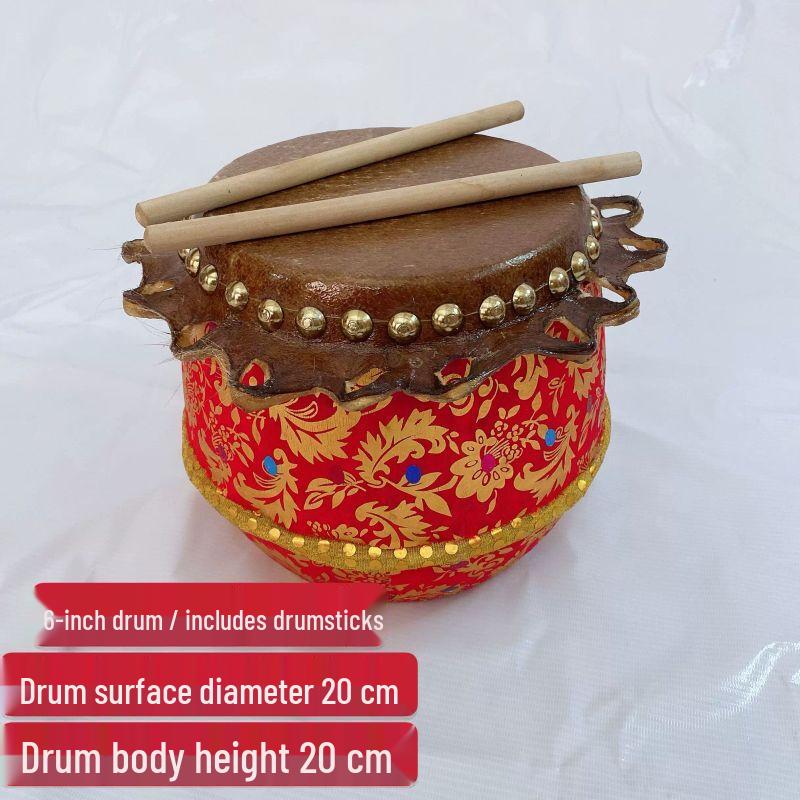 Buffalo Leather Lion Dance Drum