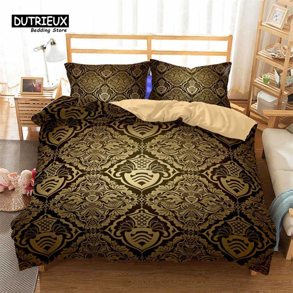 Bohemian Mandala Duvet Cover For Kids Adults Queen Size Floral Geometric Pattern 3D Print Bedding Set Pillowcases Bedroom Decor