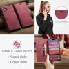 For iPhone 16 Plus Vintage Leather Flip Wallet Case with RFID Blocking Card Slot, Matte Retro Folio Cover for Women Men (4 Colors)
