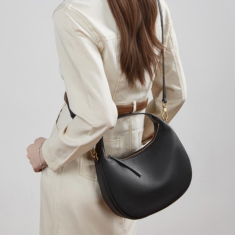 Crossbody Bag, Crescent-shaped Bag, High-end Luxury Large-capacity Handbag