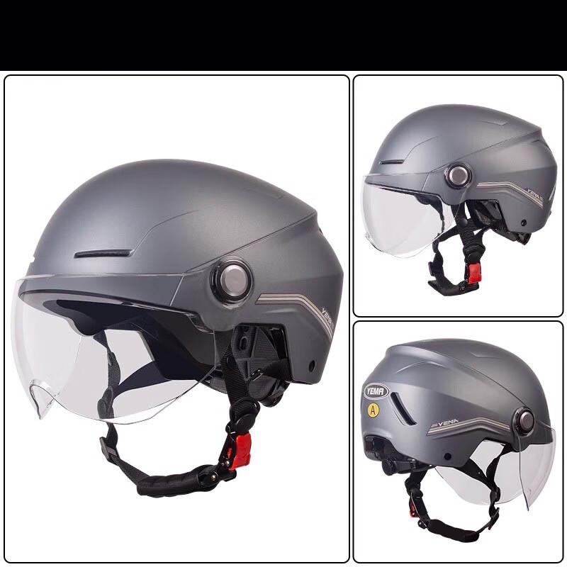 Jimo Pia-Titanium Grey Motorcycle Goggles One Size
