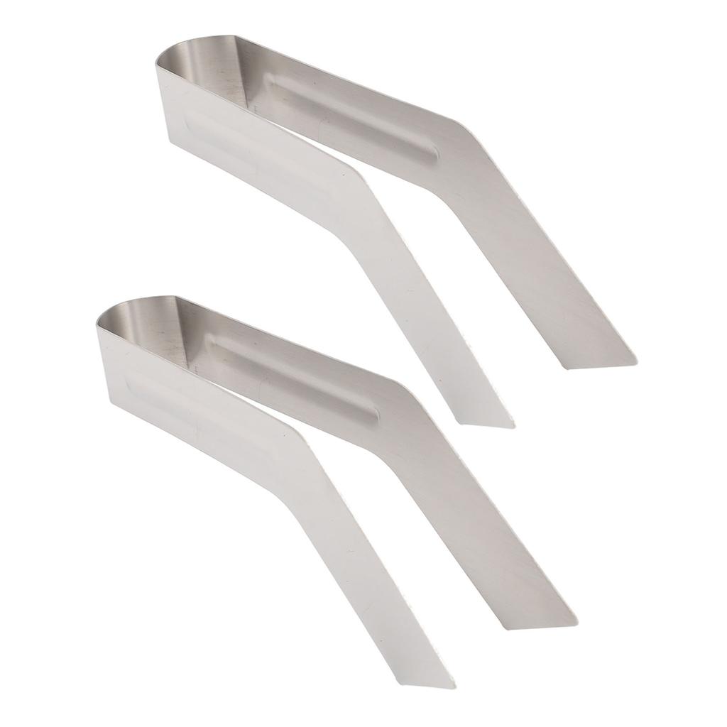 2 Stück Edelstahl Pflanzen Umpflanzzange Gartenarbeit Pflanze Entfernen Umpflanzzange zur Reduzierung