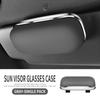 Universal Car Sun Visor Glasses Case, Non-Destructive Install, In-Car Sunglasses Holder & Receipt Clip