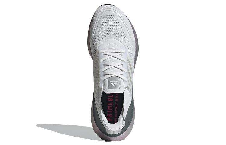 UltraBoost 21 Adidas 'Crystal White Hazy Green' FY0383