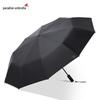 Paradise Fully Automatic 10-Rib XL Windproof Umbrella for Men - Double Person & UV Resistant with Custom Logo Printing.