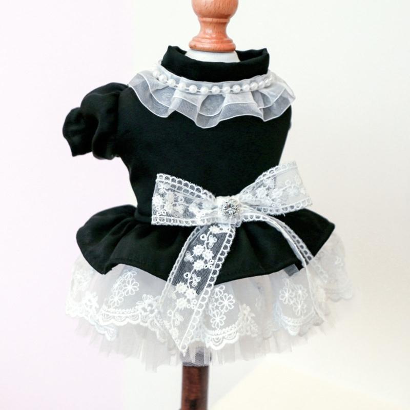 Dog Princess Dress Dog Dresses Velvets Dog Tutuu Dress Dog Costume Pet Dresses Dog Clothing Dog Bows Dress Puppies Dress