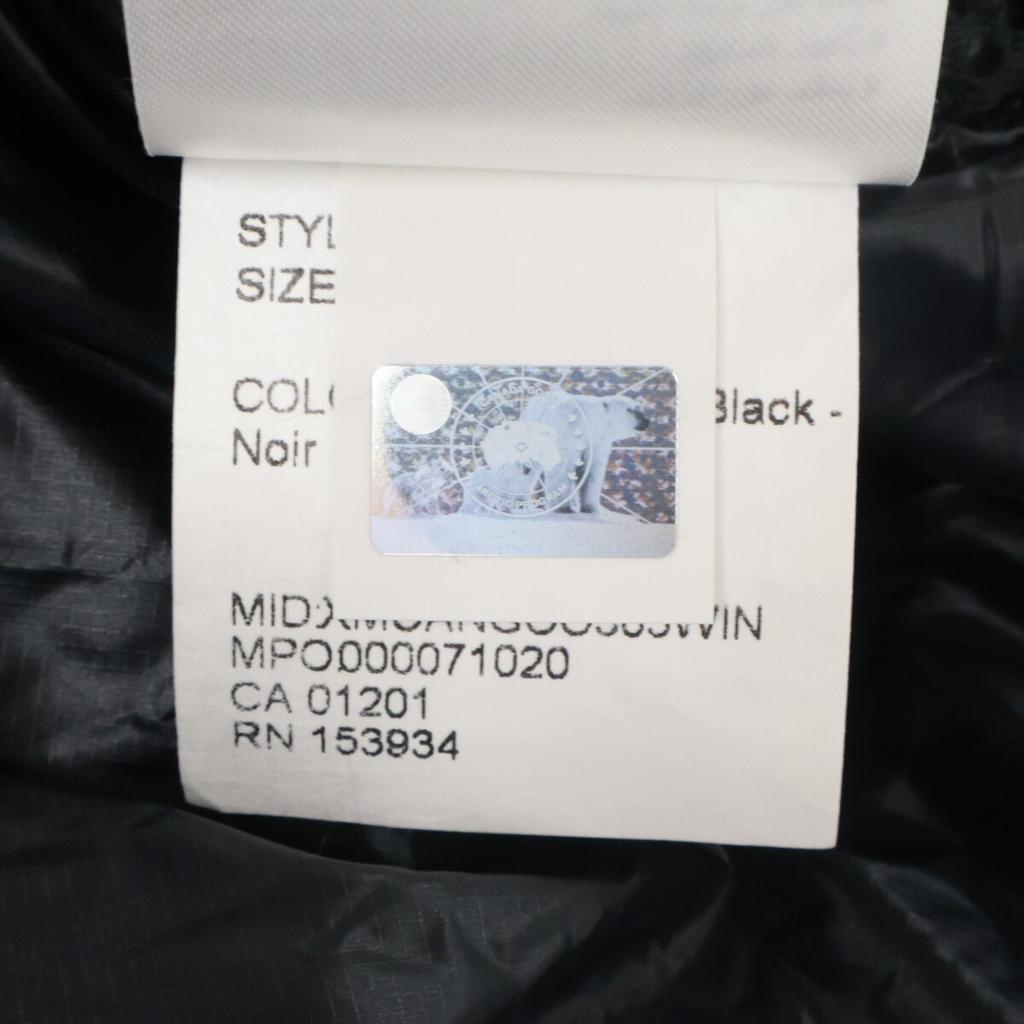 CANADA GOOSE [Excellent Condition/Authentic Domestic Product, Canada Goose Japan Co., Ltd.] 2252M Crofton Puffer Hoodie Jacket M/M blackUsed