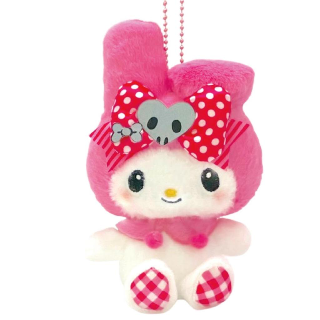 Nakajima Corporation Sanrio Characters Pink Black Party My Melody Mascot 205254-25 H16 X W10 X D7cm