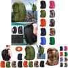 35l-80l Wasserdichter Staubdichter Tragbarer Camping Rucksack Reisetasche Mit Regenhülle Für Outdoor-Abenteuer