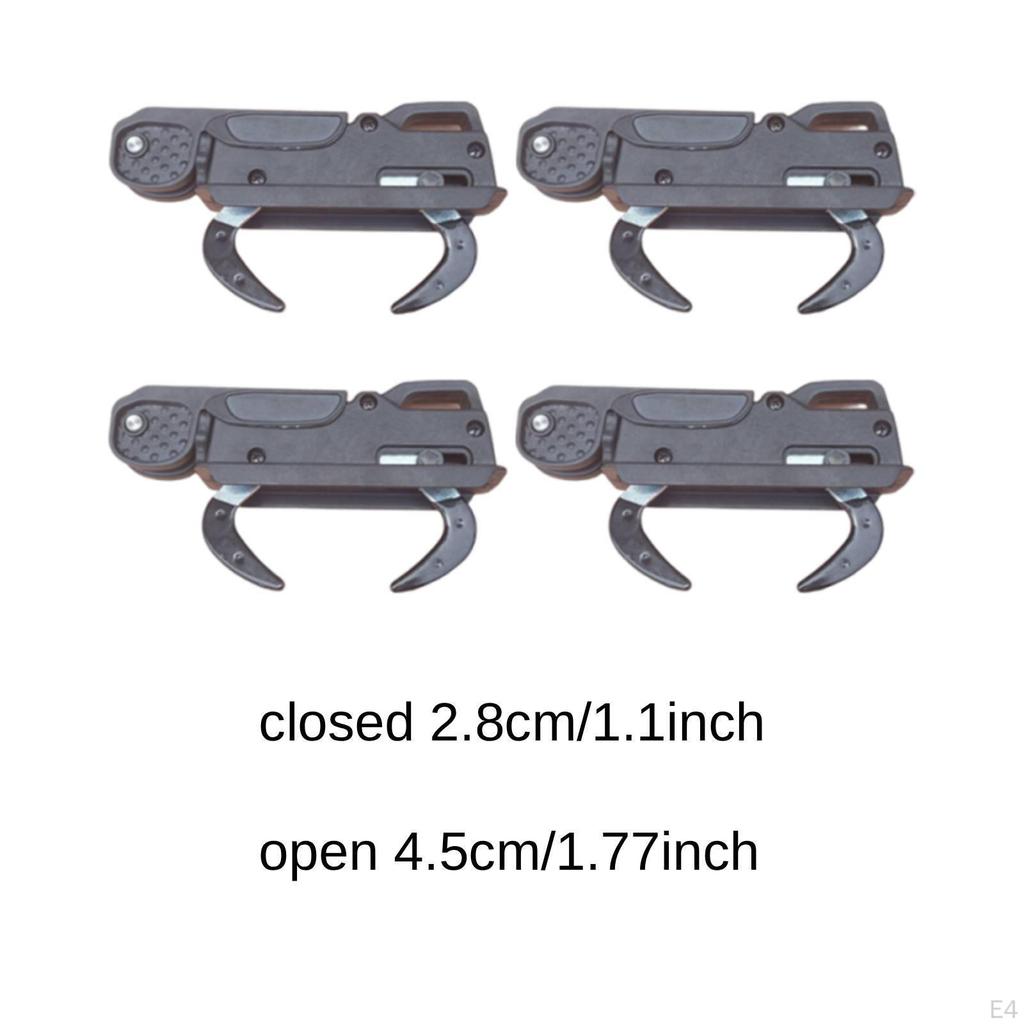 Roofs Box Mounting Clamps Accessories High Performance Versatile Lightweight Car Roof Fast
