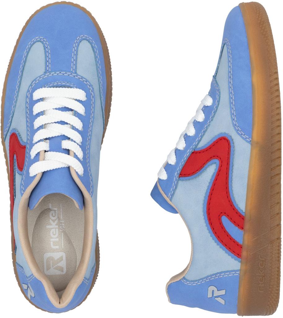 Rieker Low-Top Sneaker (M5512) Blue/red