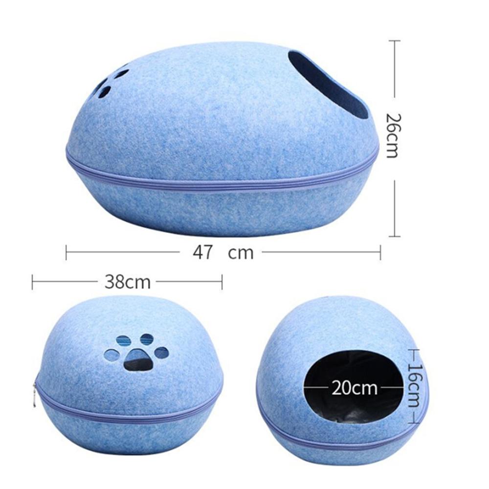 Cozy Cat Bed Home Removable Pet House for Cats Breathable Puppy Cat Kedi Malzemeleri Kattenmand Cats Products for Pets Supplies