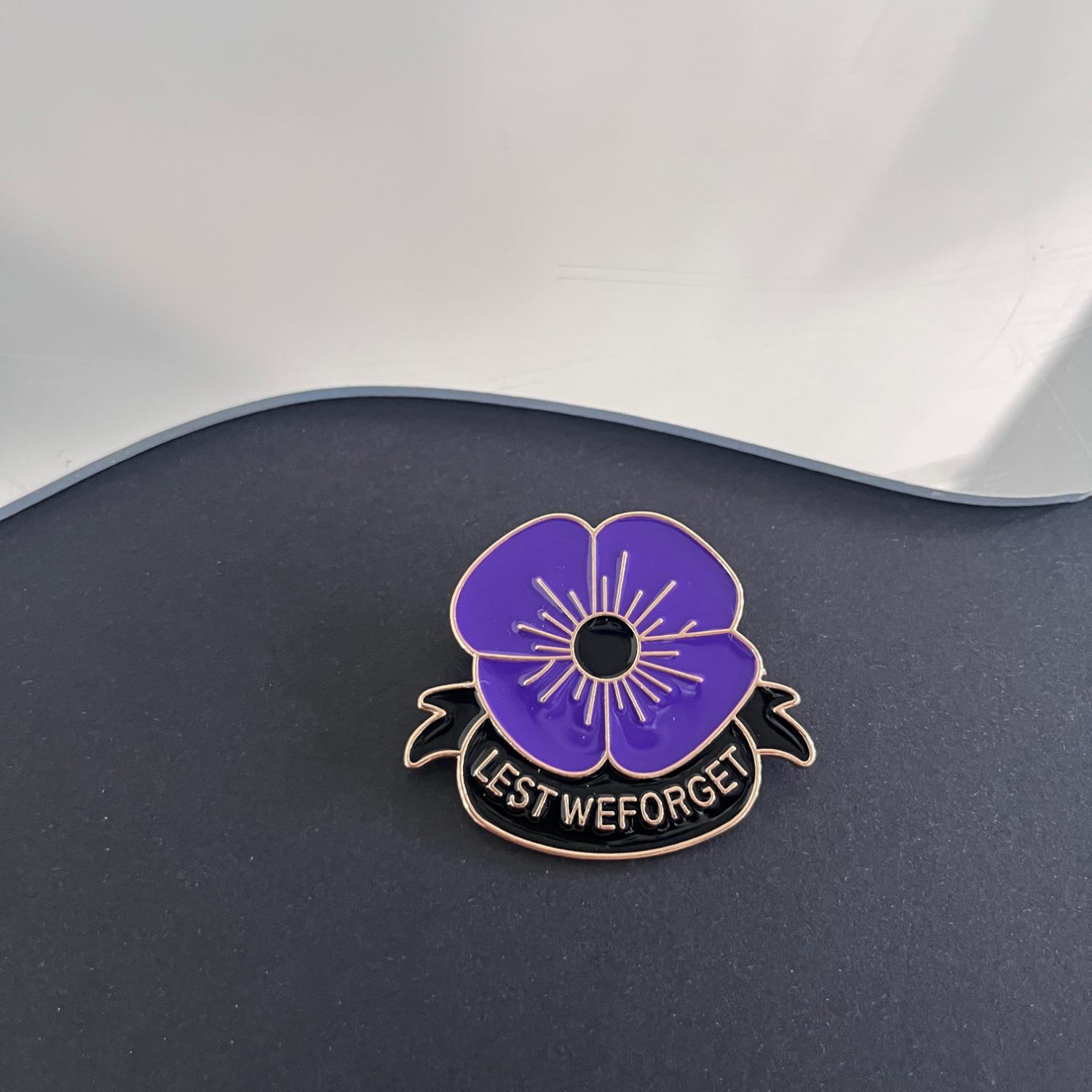 Сплав Капельное масло Цветочная Модная Брошь - Новый Дизайн Масляной Живописи